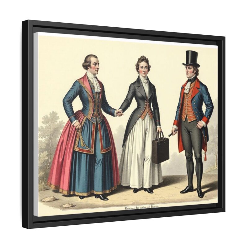 Canvas Art: 1820s England Matte Canvas Print - Image 19