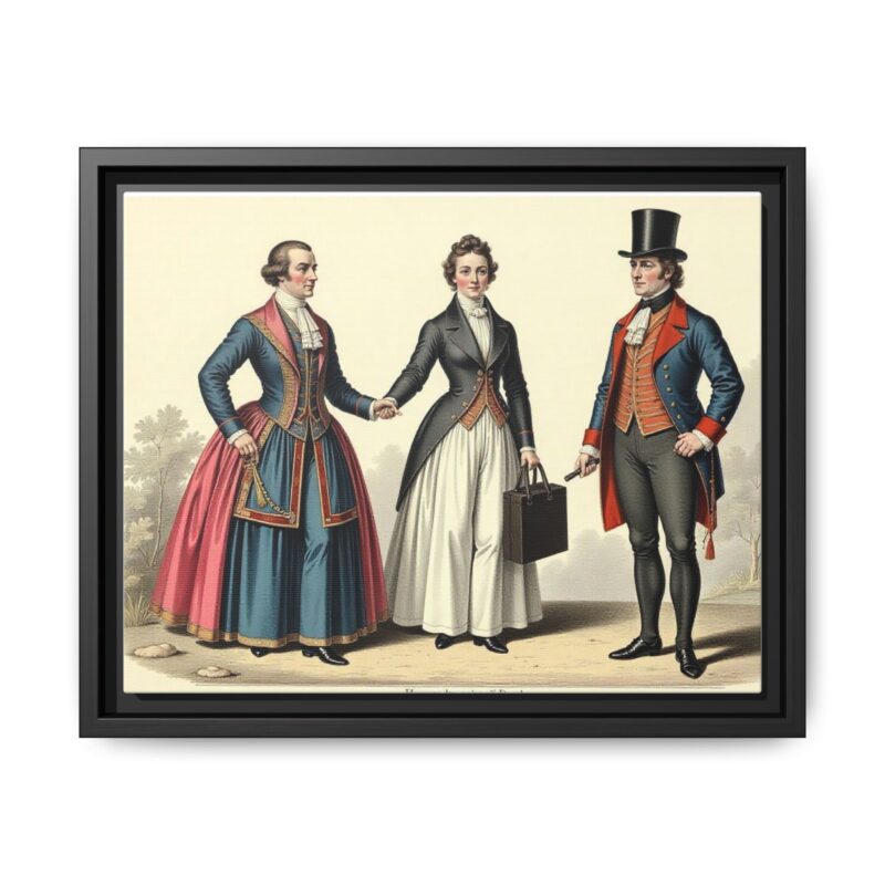 Canvas Art: 1820s England Matte Canvas Print - Image 10