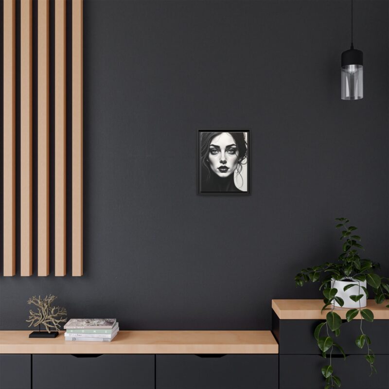 Canvas Wall Art - Abstract Woman's Face Portrait - Image 12