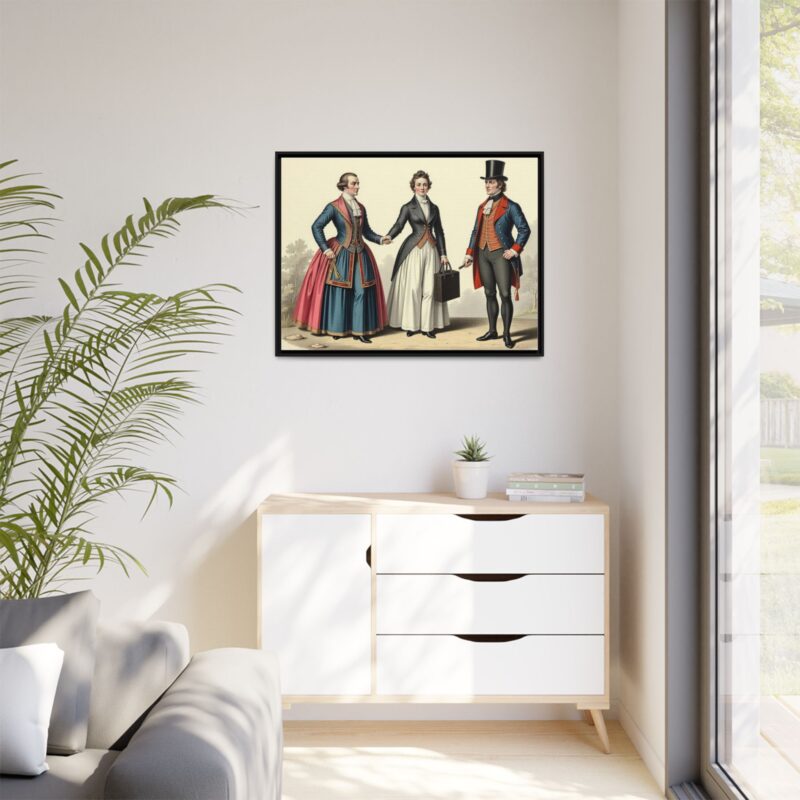 Canvas Art: 1820s England Matte Canvas Print - Image 4
