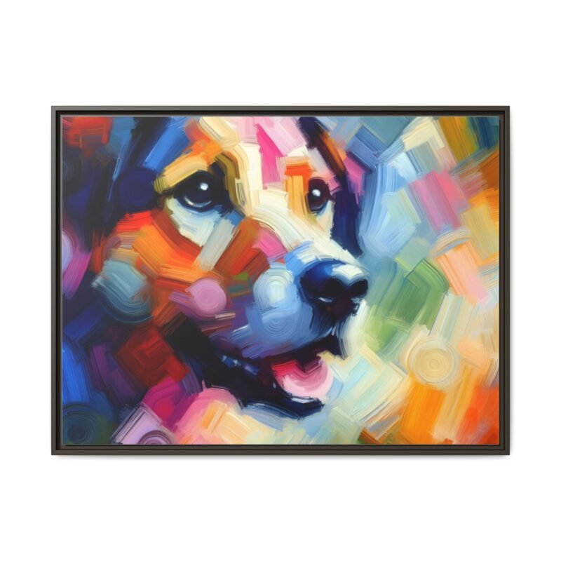 Contemporary Abstract Dog Painting - Vibrant Wall Art Deco - Image 42