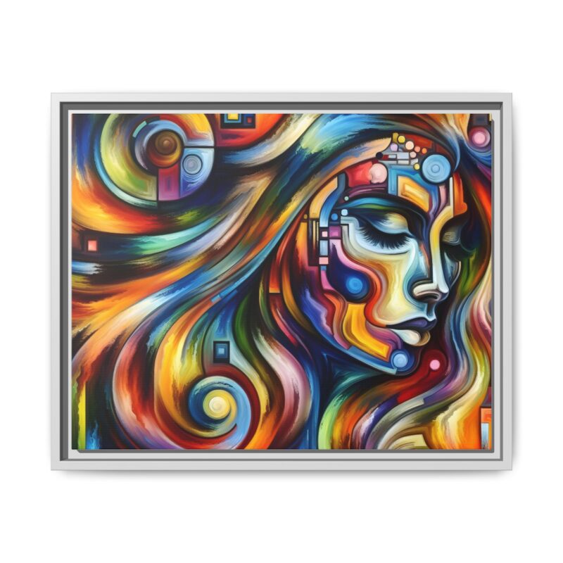 Abstract Woman Canvas Art - Elegant and Contemporary Wall Decor - Image 70