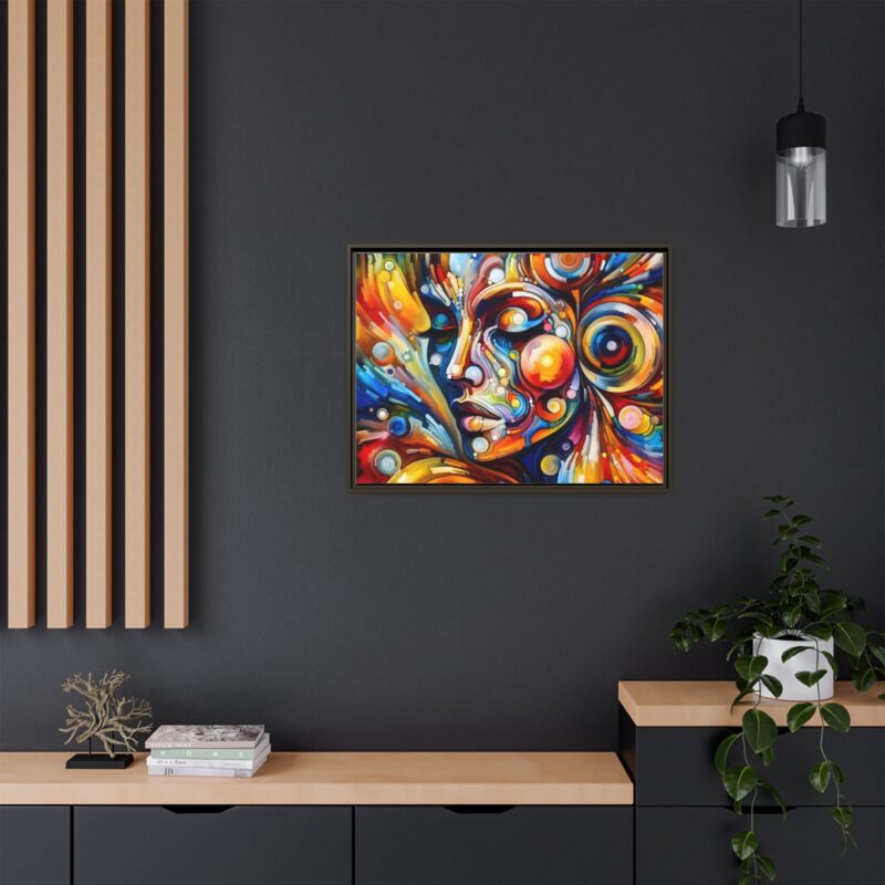 Abstract Woman Portrait on Canvas - Artistic and Stylish Wall Art - Image 89