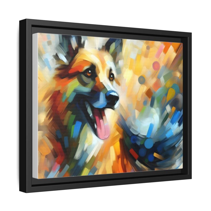 Abstract Dog Portrait Art - Unique Canvas for Pet Lovers - Image 11
