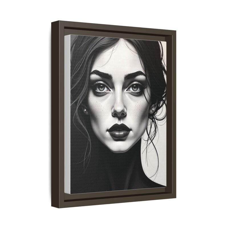 Canvas Wall Art - Abstract Woman's Face Portrait - Image 30