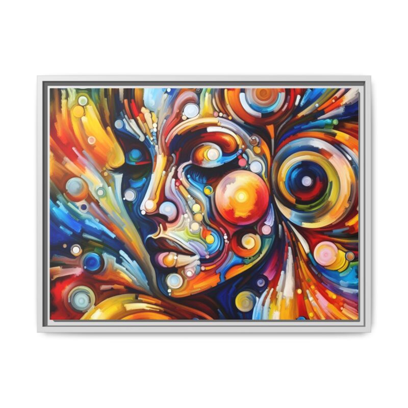 Abstract Woman Portrait on Canvas - Artistic and Stylish Wall Art - Image 78