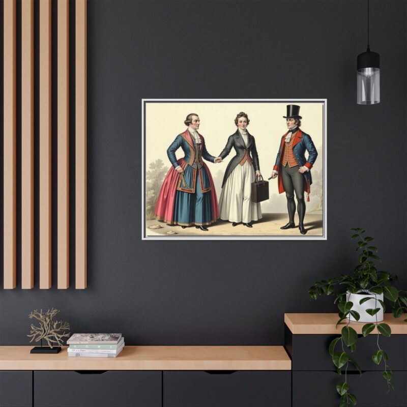 Canvas Art: 1820s England Matte Canvas Print - Image 79