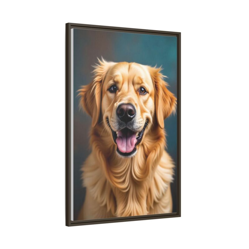 Wall Art - Golden Retriever Smile Matte Canvas - Image 99