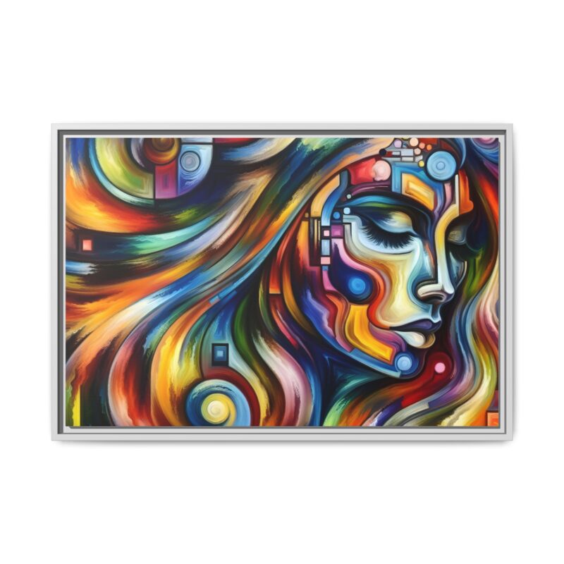 Abstract Woman Canvas Art - Elegant and Contemporary Wall Decor - Image 86