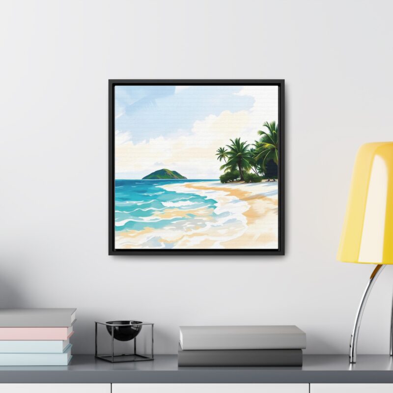 Canvas Wraps, Tropical Beach with Turquoise Waters - Image 20