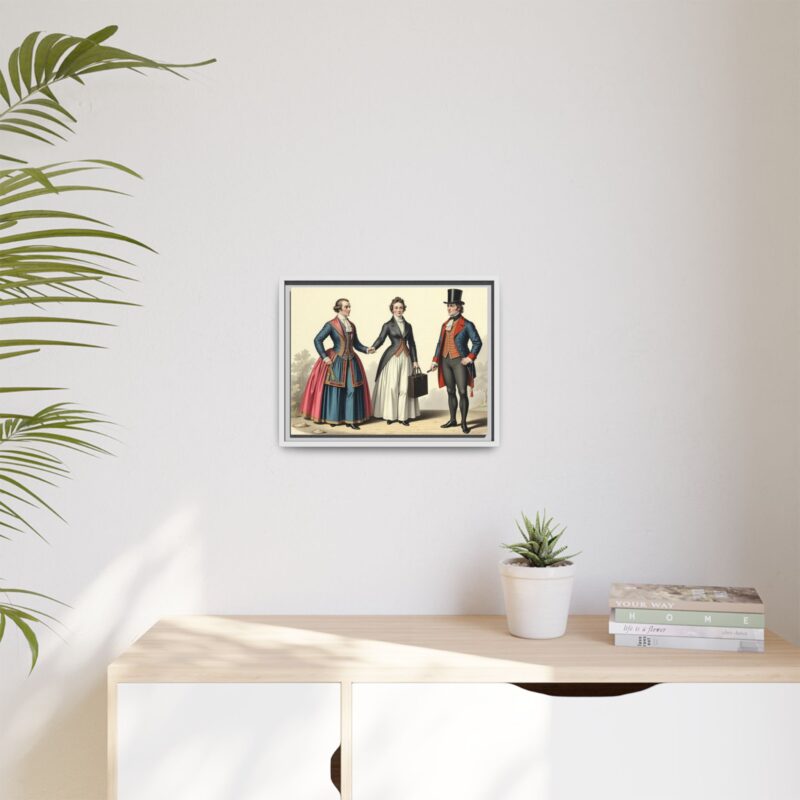 Canvas Art: 1820s England Matte Canvas Print - Image 52