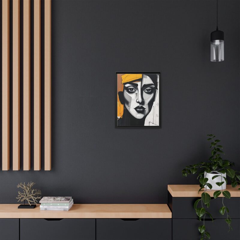 Canvas Print - Abstract Cubist Woman Portrait - Image 17