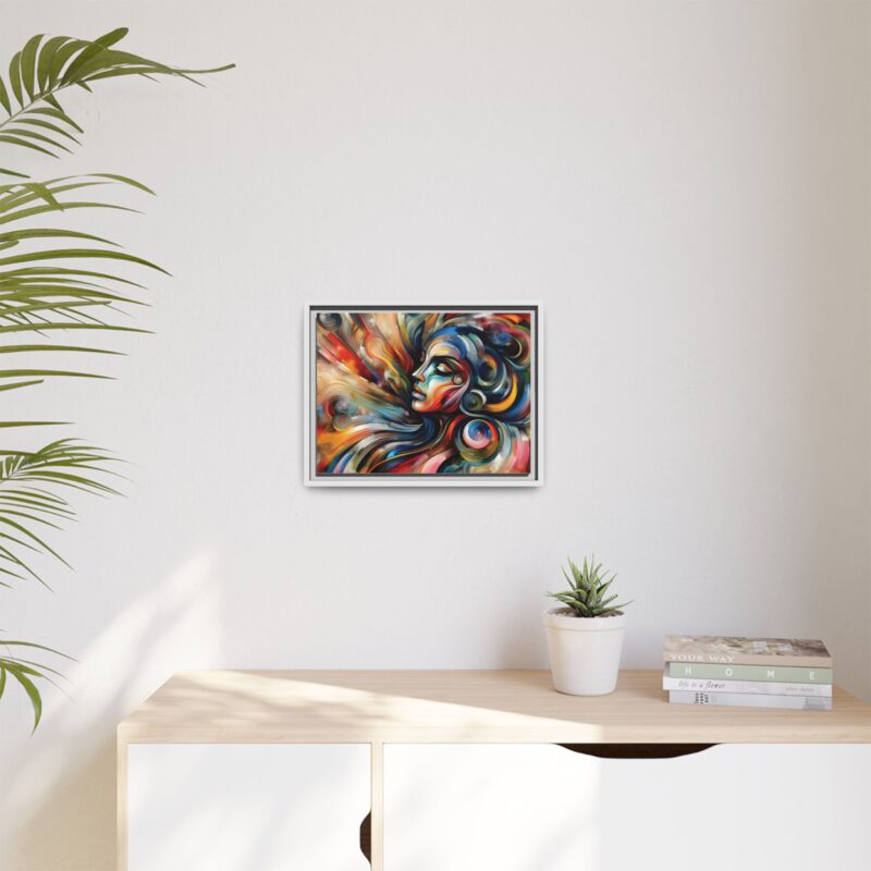 Canvas Abstract Art of a Woman - Modern & Minimalist Wall Decor - Image 64