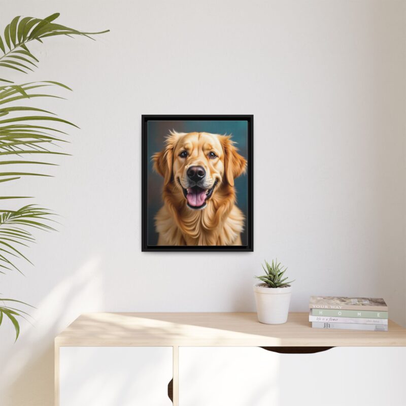 Wall Art - Golden Retriever Smile Matte Canvas - Image 17