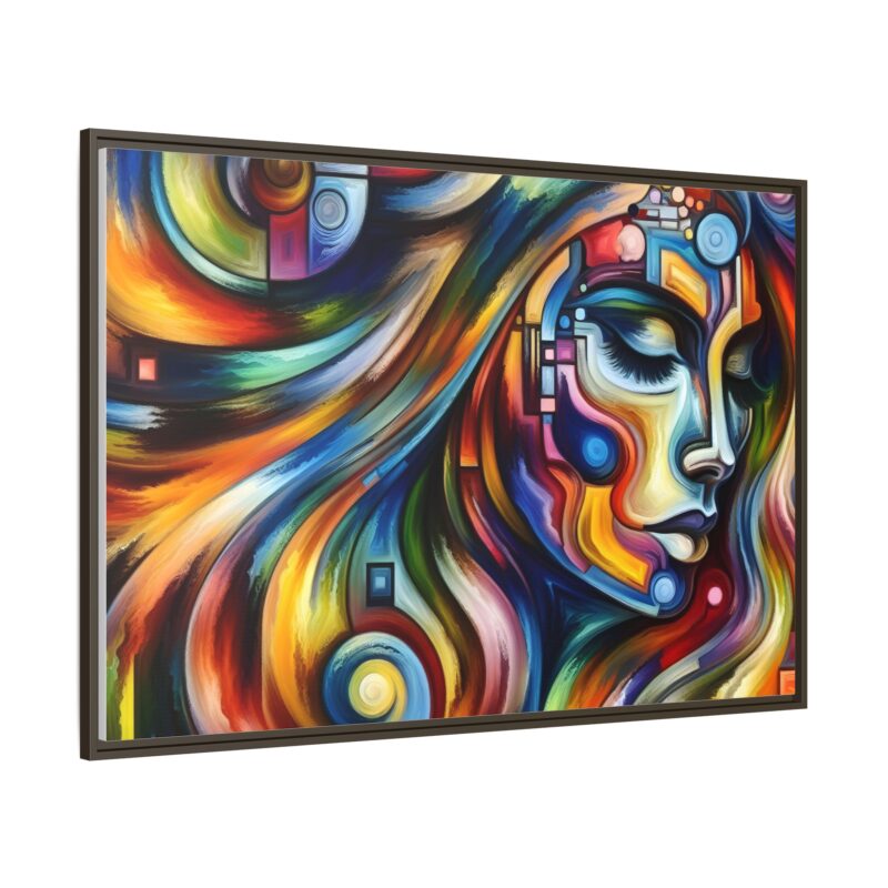 Abstract Woman Canvas Art - Elegant and Contemporary Wall Decor - Image 115