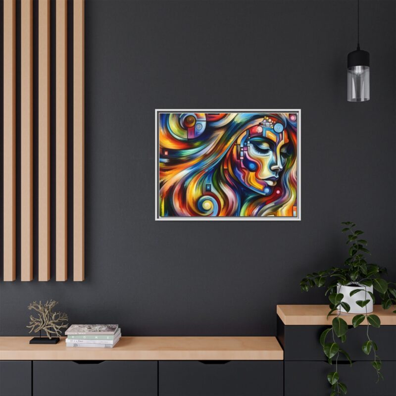 Abstract Woman Canvas Art - Elegant and Contemporary Wall Decor - Image 92