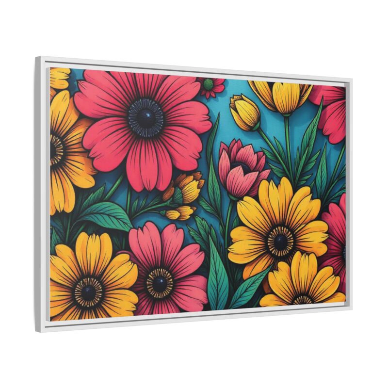 Matte Canvas, Framed Pop Garden - Image 103