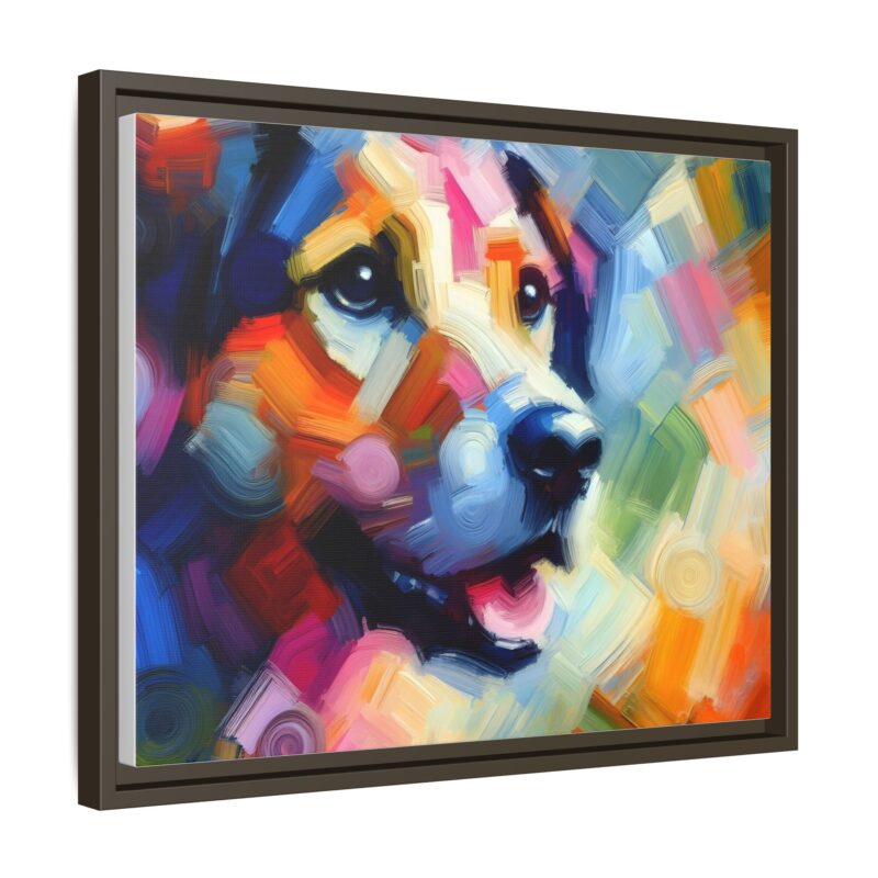 Contemporary Abstract Dog Painting - Vibrant Wall Art Deco - Image 23