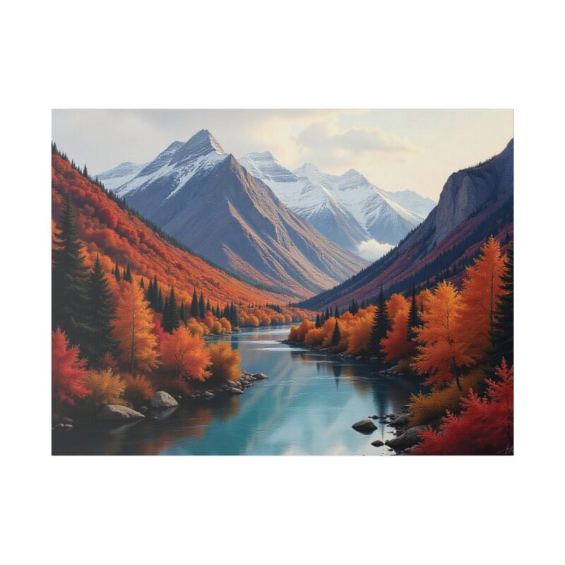 Canvas Print Autumn in the Mountains - Image 26