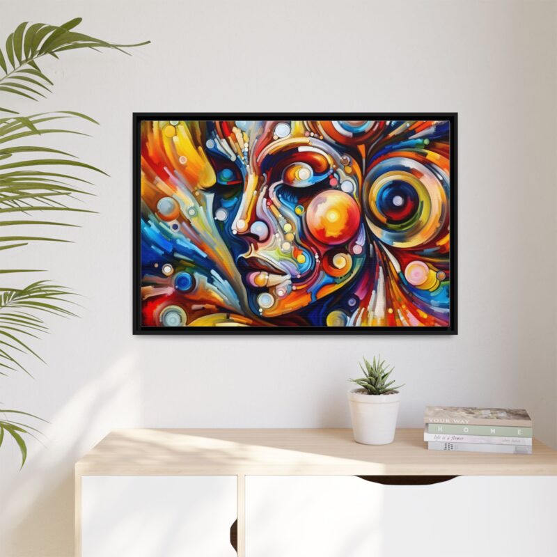 Abstract Woman Portrait on Canvas - Artistic and Stylish Wall Art - Image 36