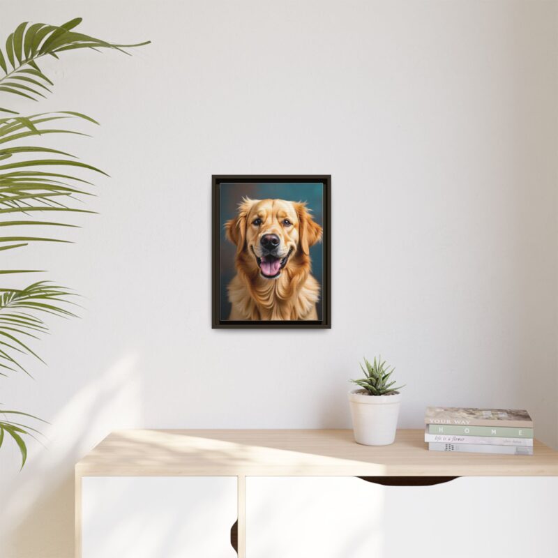 Wall Art - Golden Retriever Smile Matte Canvas - Image 57