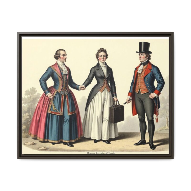 Canvas Art: 1820s England Matte Canvas Print - Image 88