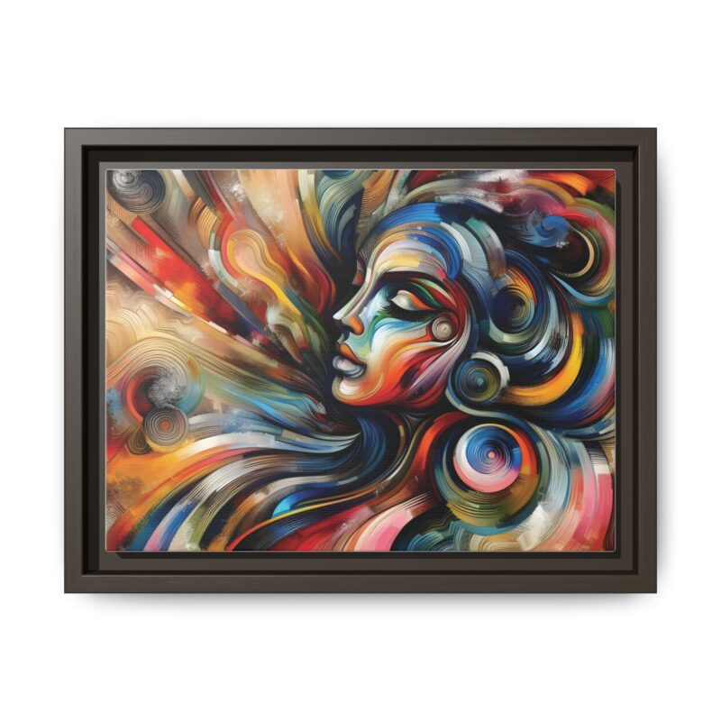 Canvas Abstract Art of a Woman - Modern & Minimalist Wall Decor - Image 42
