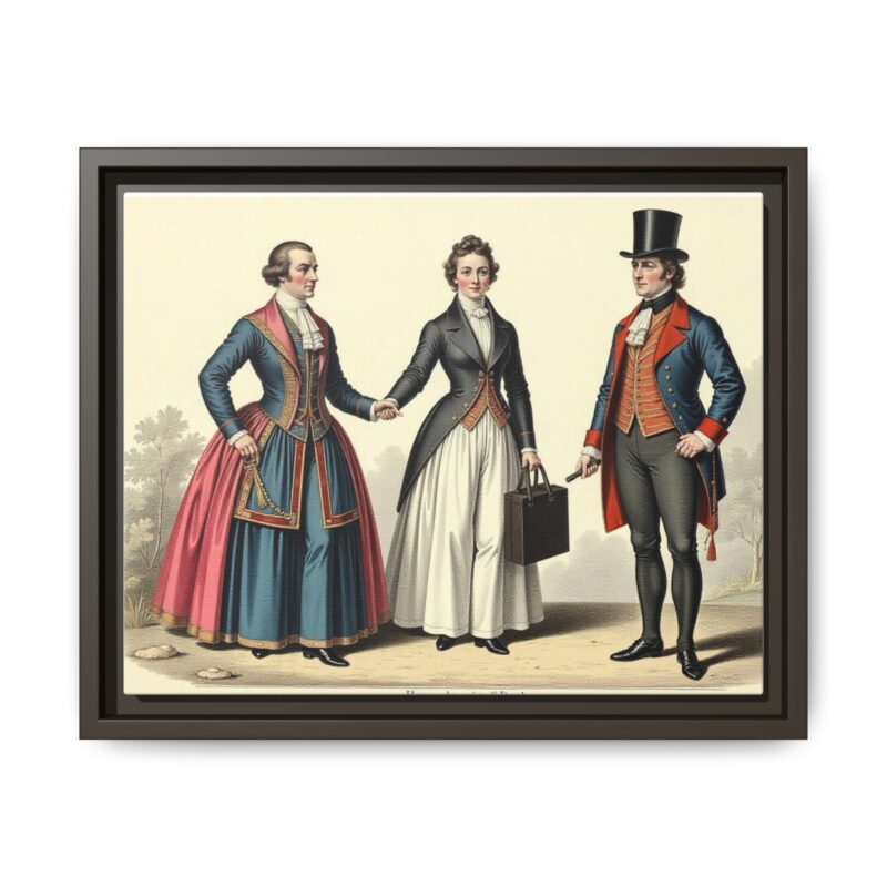Canvas Art: 1820s England Matte Canvas Print - Image 38