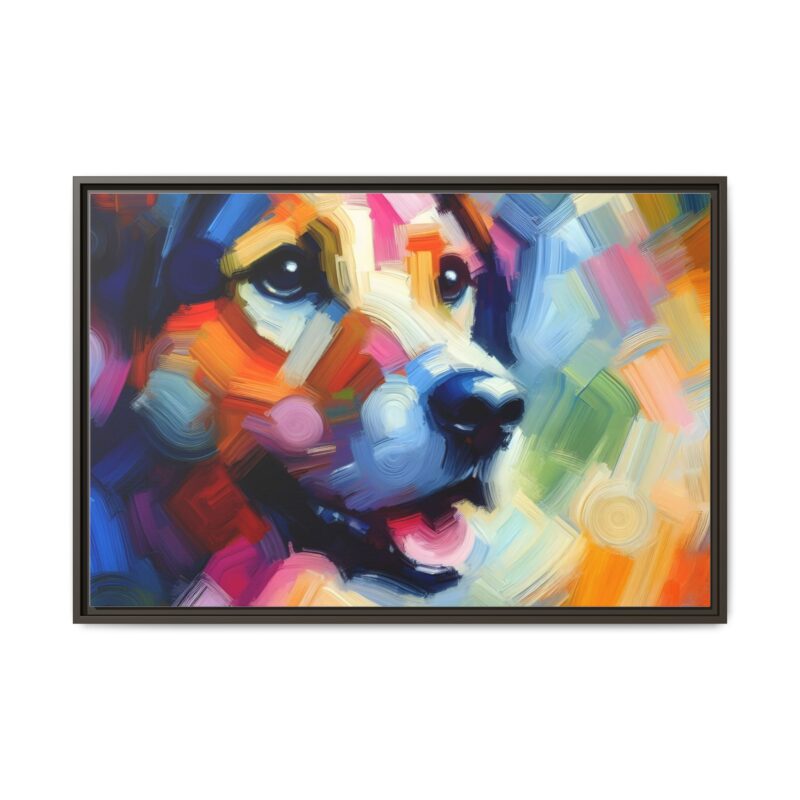 Contemporary Abstract Dog Painting - Vibrant Wall Art Deco - Image 37