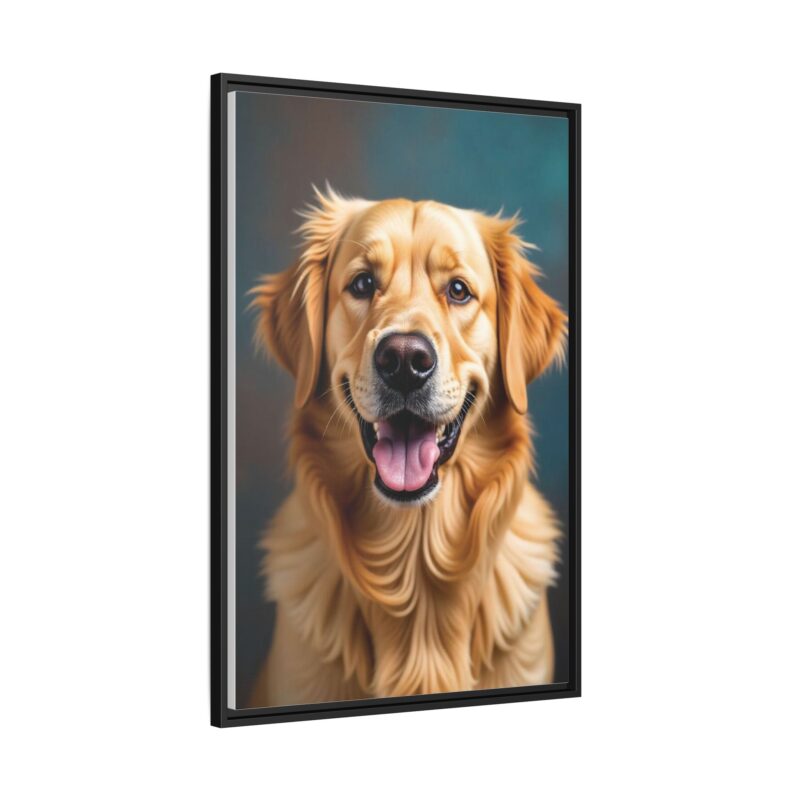 Wall Art - Golden Retriever Smile Matte Canvas - Image 35