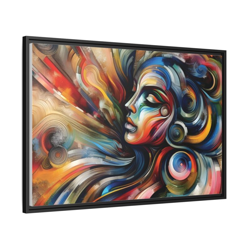 Canvas Abstract Art of a Woman - Modern & Minimalist Wall Decor - Image 35