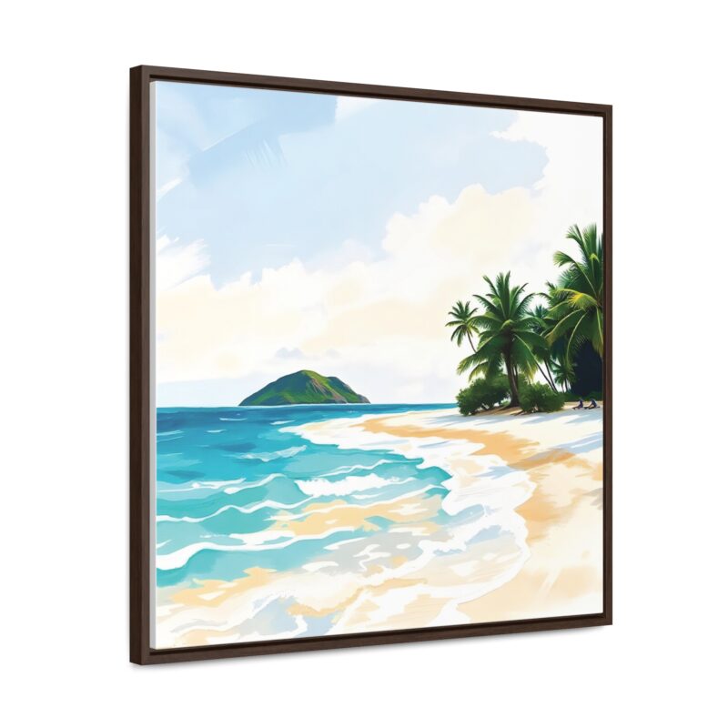 Canvas Wraps, Tropical Beach with Turquoise Waters - Image 38