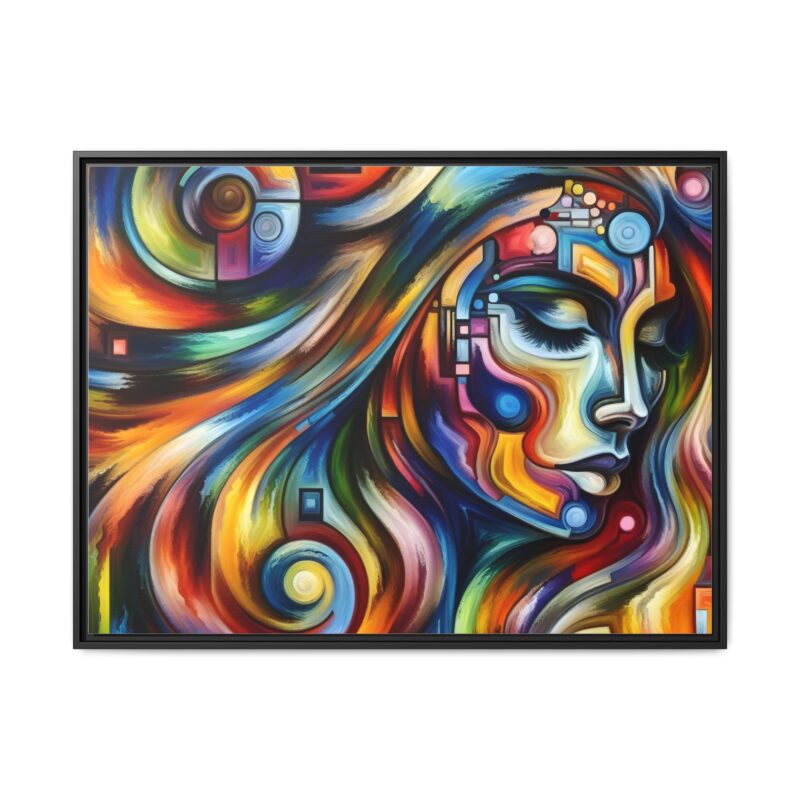 Abstract Woman Canvas Art - Elegant and Contemporary Wall Decor - Image 38