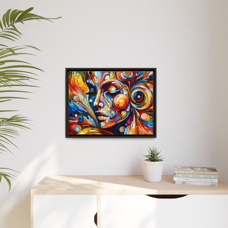 Abstract Woman Portrait on Canvas - Artistic and Stylish Wall Art - Image 76