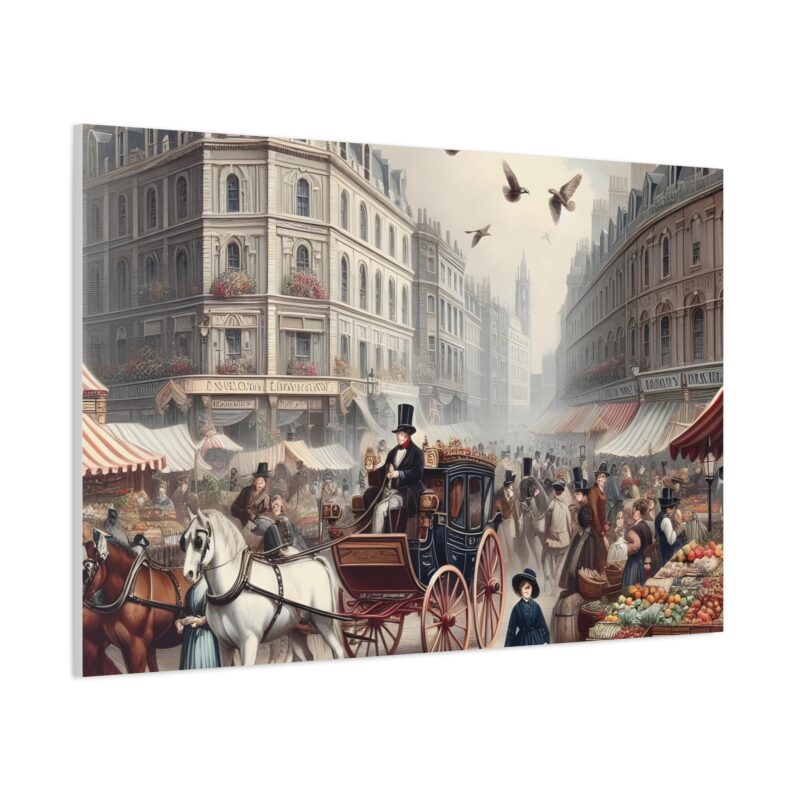 Matte Canvas, Pastoral England: Tranquil Scenes of the 1820s - Image 2