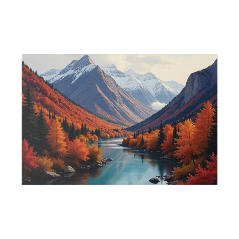 Canvas Print Autumn in the Mountains - Image 2