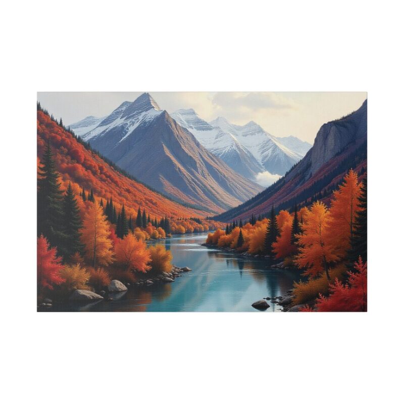 Canvas Print Autumn in the Mountains - Image 42