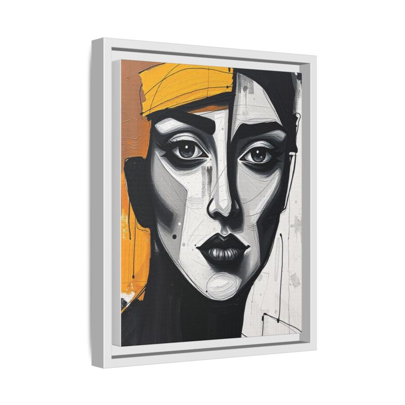 Canvas Print - Abstract Cubist Woman Portrait - Image 43
