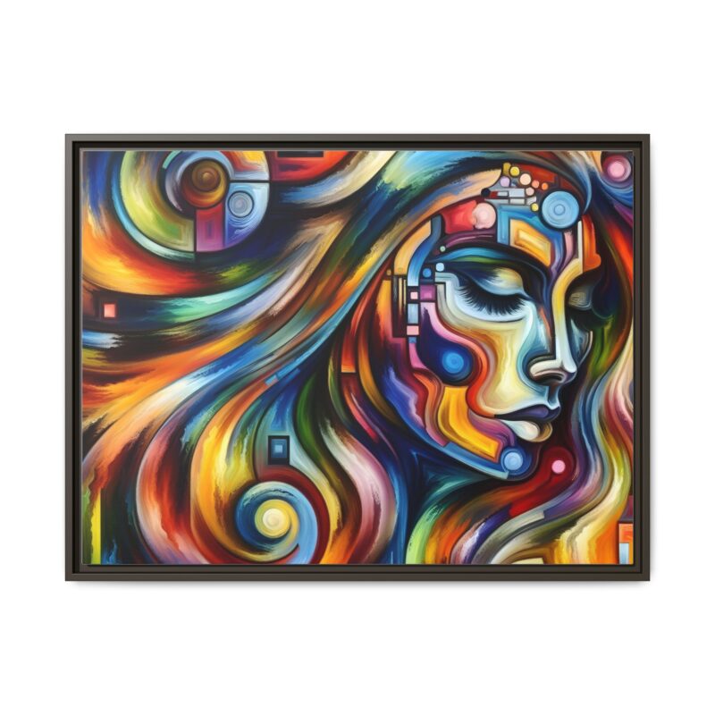 Abstract Woman Canvas Art - Elegant and Contemporary Wall Decor - Image 90