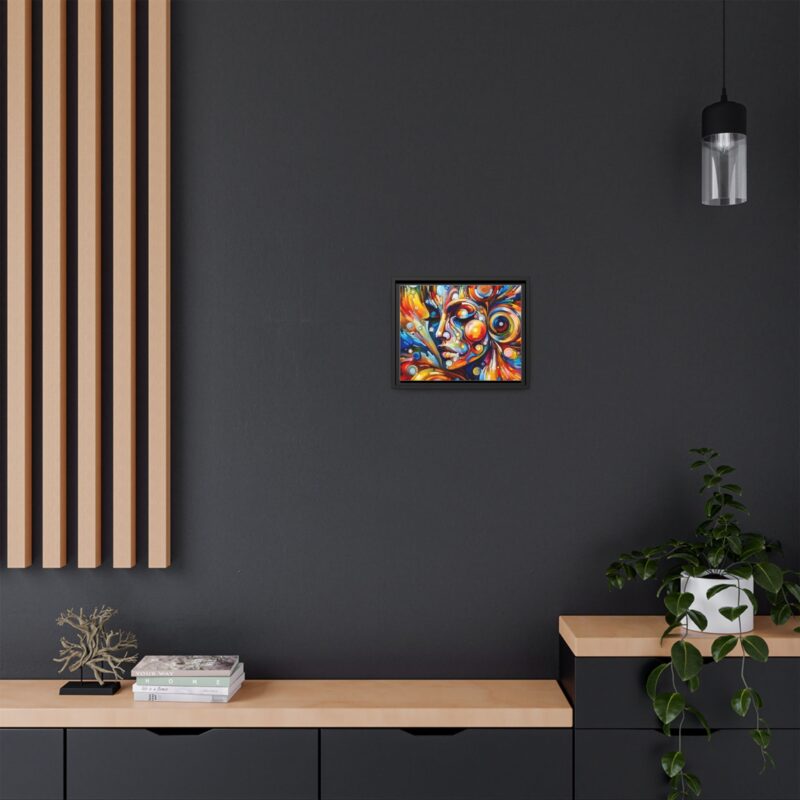 Abstract Woman Portrait on Canvas - Artistic and Stylish Wall Art - Image 9