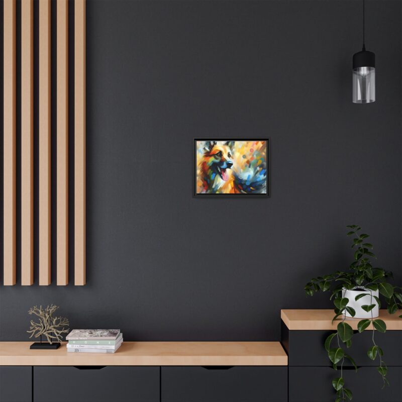 Abstract Dog Portrait Art - Unique Canvas for Pet Lovers - Image 13