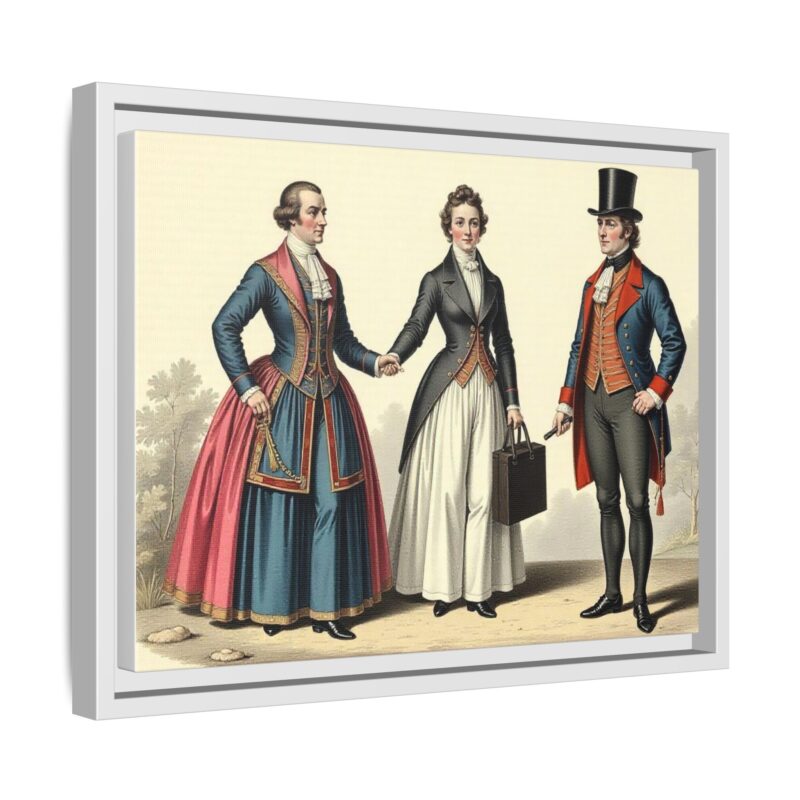 Canvas Art: 1820s England Matte Canvas Print - Image 51