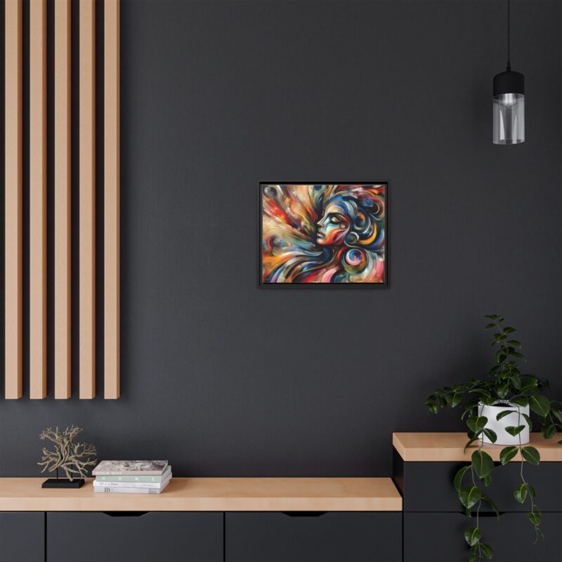 Canvas Abstract Art of a Woman - Modern & Minimalist Wall Decor - Image 17