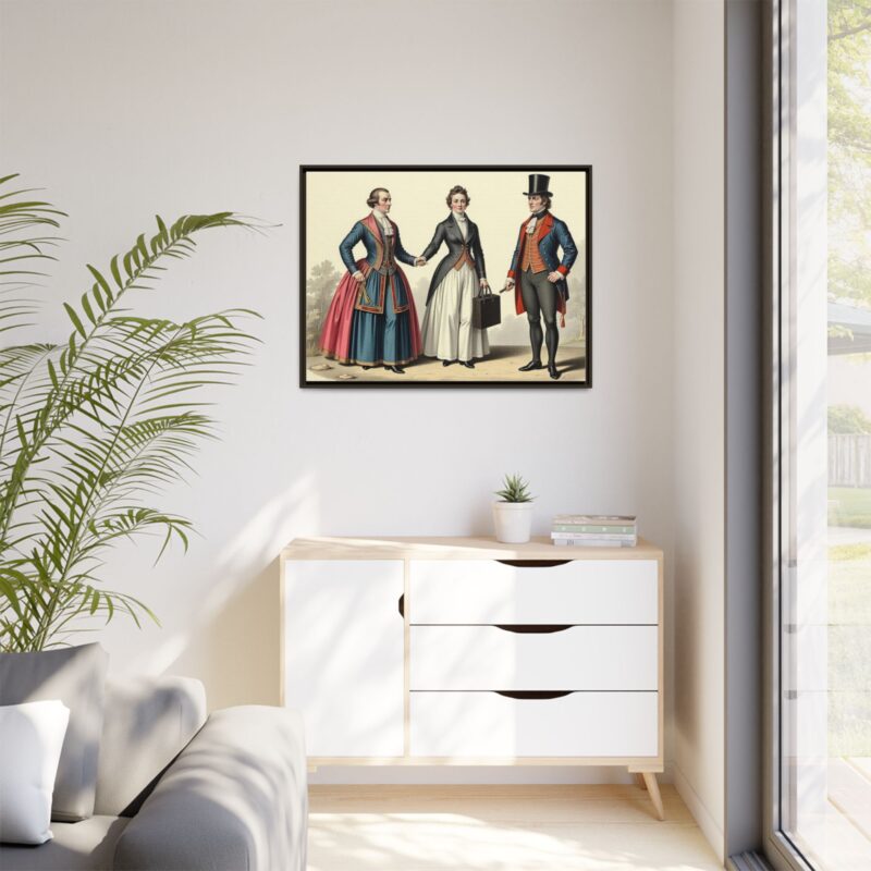 Canvas Art: 1820s England Matte Canvas Print - Image 78