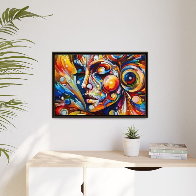 Abstract Woman Portrait on Canvas - Artistic and Stylish Wall Art - Image 84