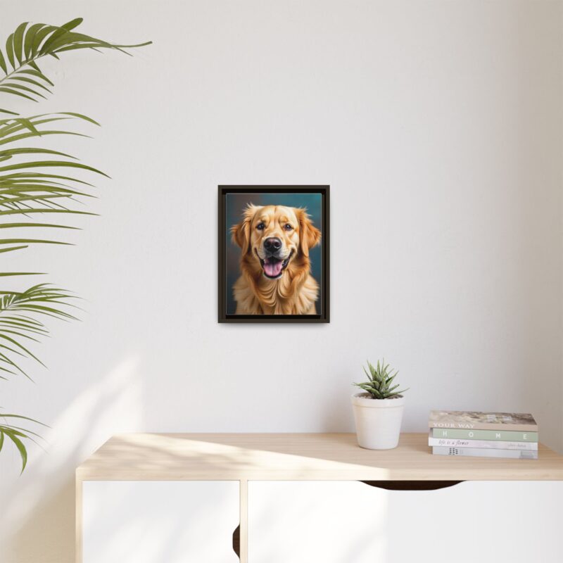 Wall Art - Golden Retriever Smile Matte Canvas - Image 49