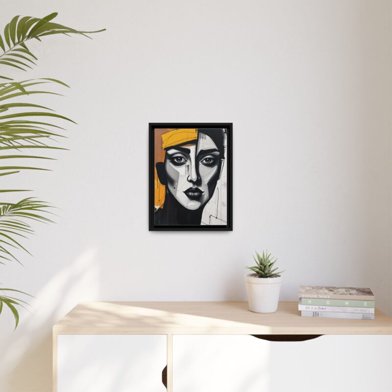 Canvas Print - Abstract Cubist Woman Portrait - Image 16