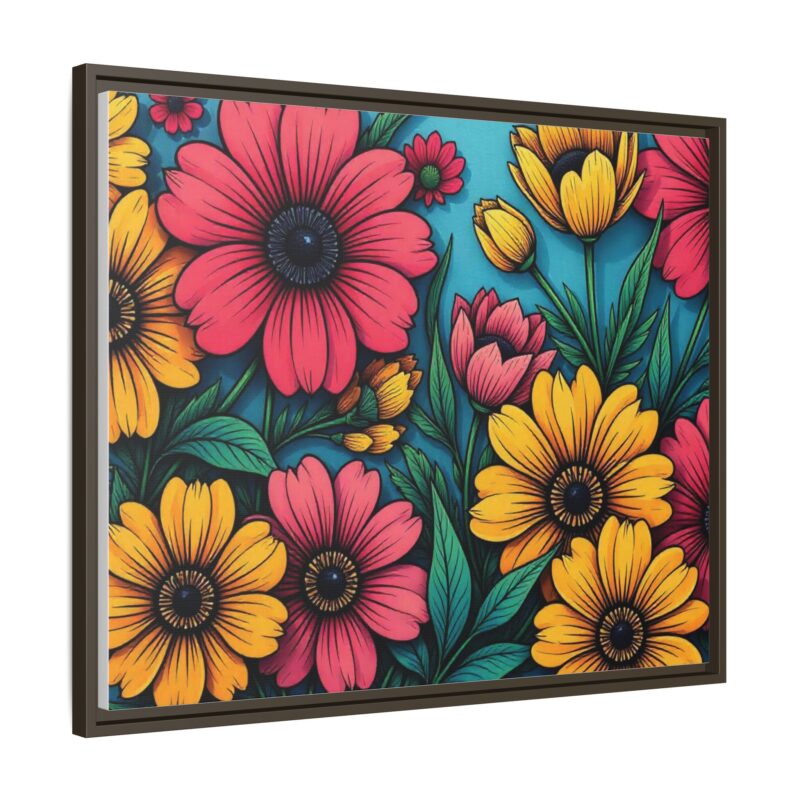 Matte Canvas, Framed Pop Garden - Image 127