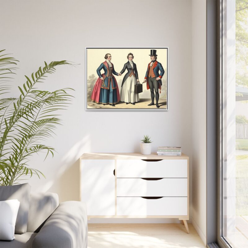 Canvas Art: 1820s England Matte Canvas Print - Image 82