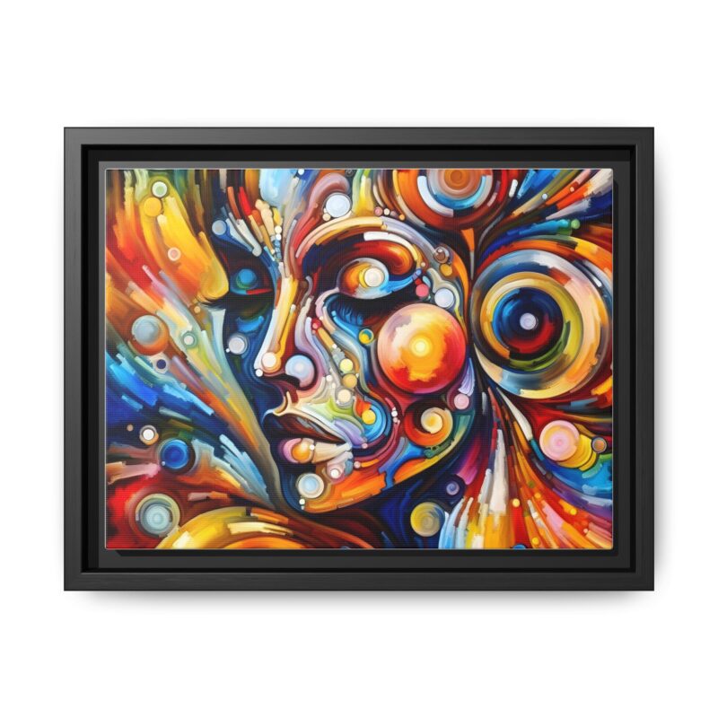 Abstract Woman Portrait on Canvas - Artistic and Stylish Wall Art - Image 6